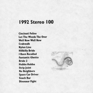 Stereo 100 Pete LaBonne 1992